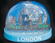 London Eye plastic snowglobe